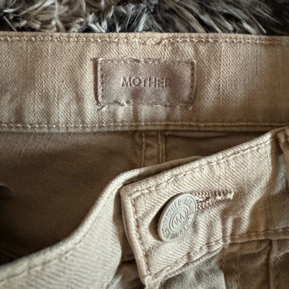 MOTHER Wrapper Patch Springy Ankle Cropped Cargo Pants - Picture 6 of 10